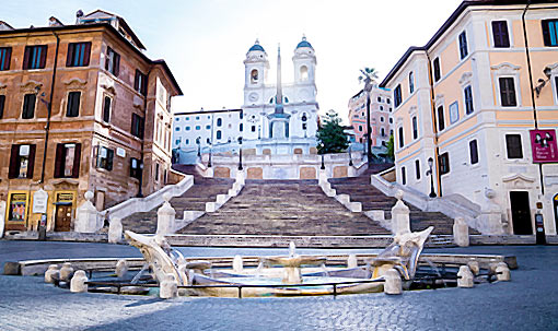 Piazza di Spagna & the Spanish Steps